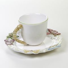 Butterfly Tea Cup