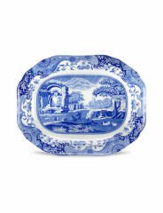 Blue Italian Oval Servis 41 CM