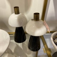 Mermer Mantar Mumluk Set